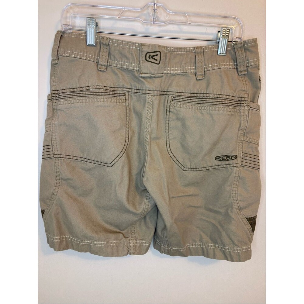 KEEN Hybrid Life Utility Cargo Hiking Shorts Tan Women’s Size 8 - Picture 2 of 16